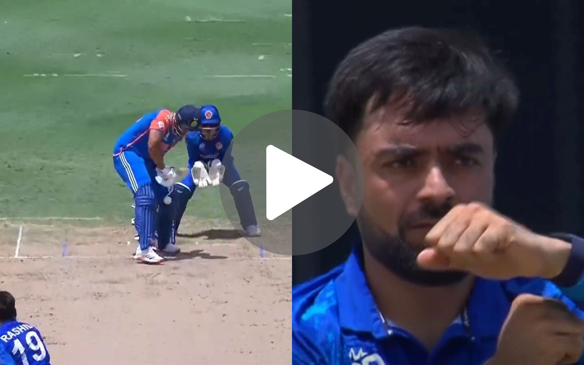 [Watch] Rashid Khan's 'Super-Confident' DRS Masterclass Caught Shivam Dube Off-Guard